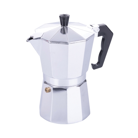 Espressokaffebryggare i aluminium för 6 koppar Morning Kampanj