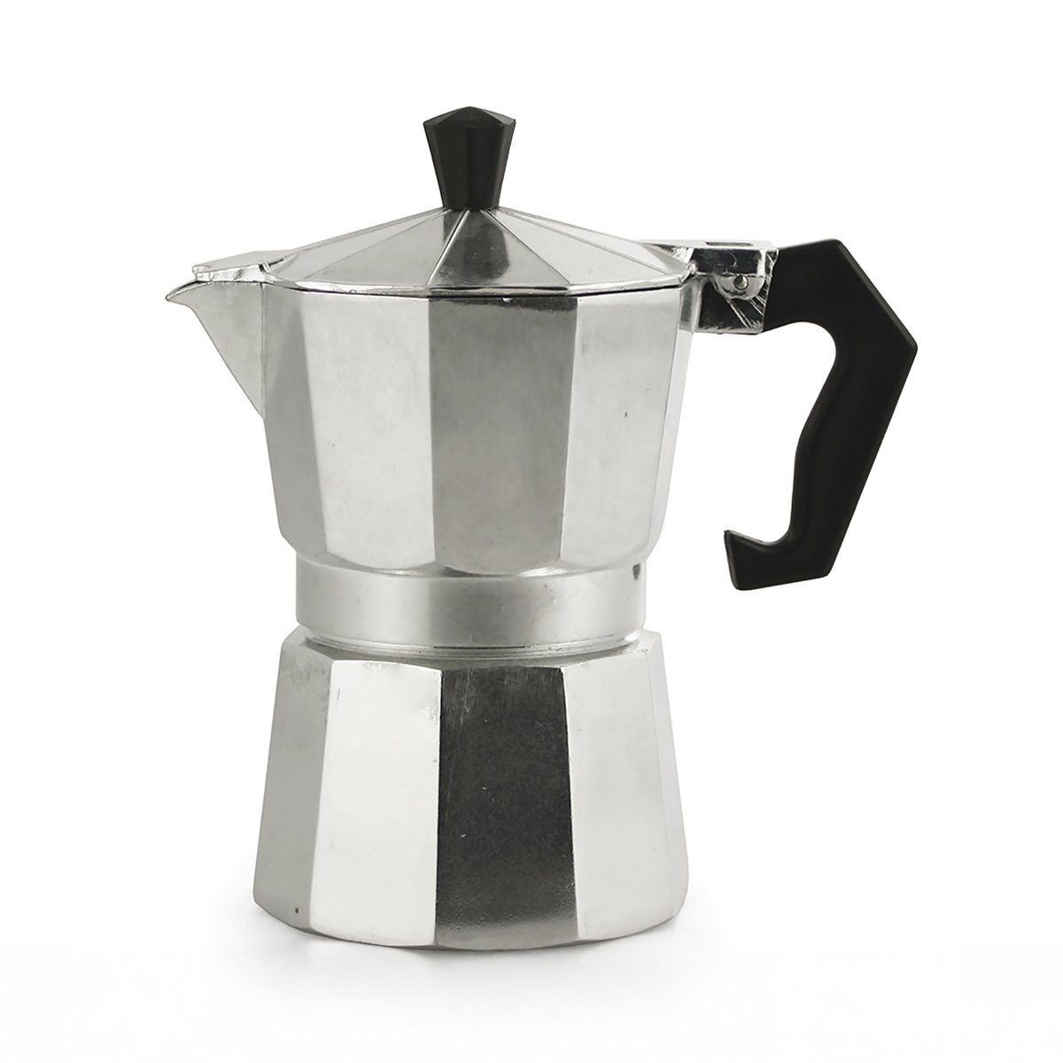 Klassisk mokabryggare för kaffe, 3 koppar, i aluminium, Morning Kampanj Klassisk mokabryggare för kaffe, 3 koppar, i aluminium, Morning Kampanj