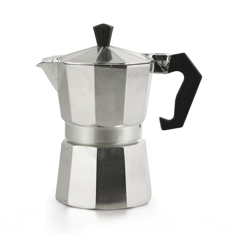 Klassisk mokabryggare för espresso, 1 kopp i aluminium Morning Kampanj