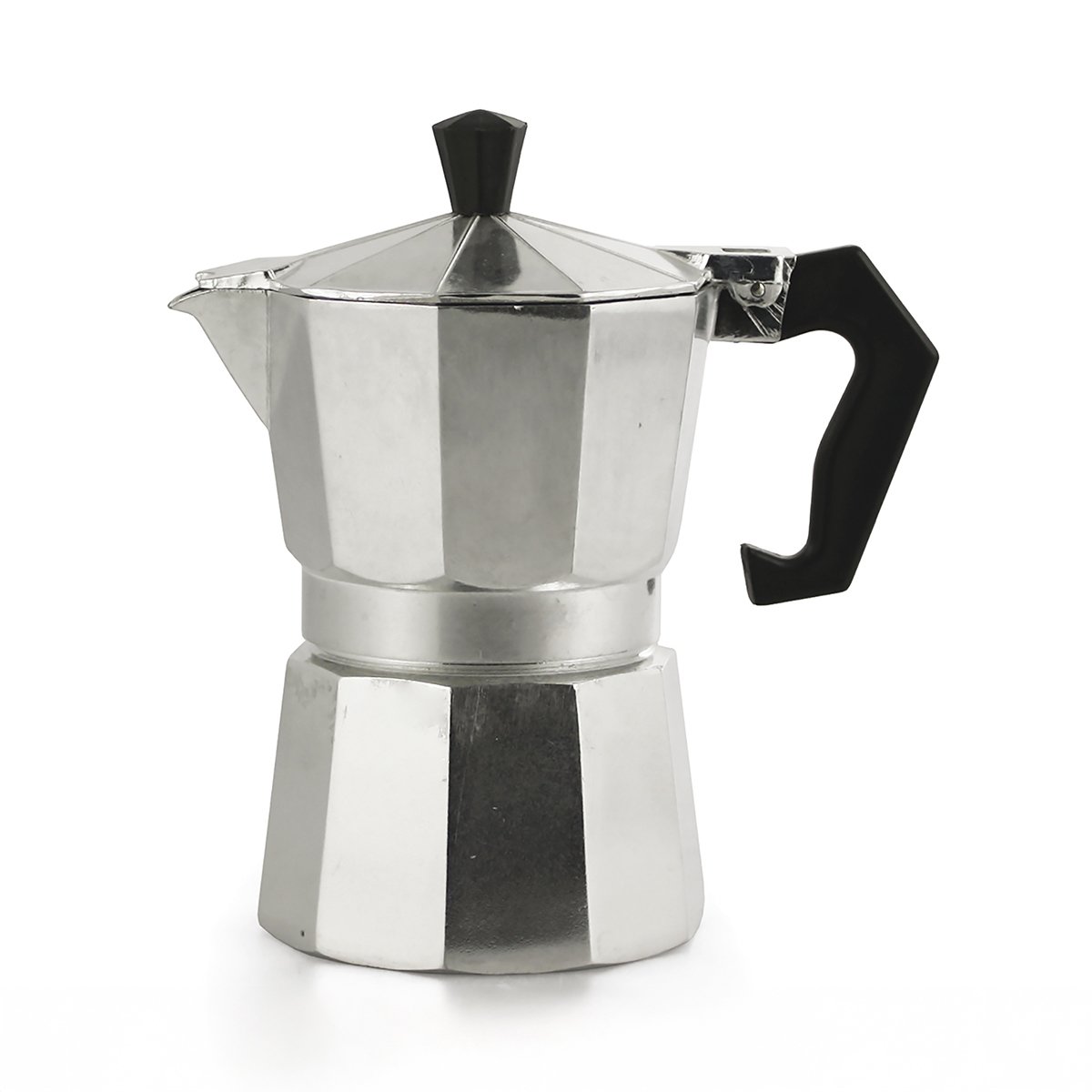 Klassisk mokabryggare för espresso, 1 kopp i aluminium Morning Kampanj Klassisk mokabryggare för espresso, 1 kopp i aluminium Morning Kampanj