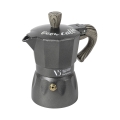 Mokabryggare 3 koppar i aluminium med träeffekt handtag Buon Caffè Kampanj