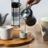 Mokabryggare 3 koppar i aluminium med träeffekt handtag Buon Caffè Försäljning