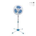 Golvfläkt, kryssbas 3 hastigheter 45 W 133 cm ArticFresh Modell