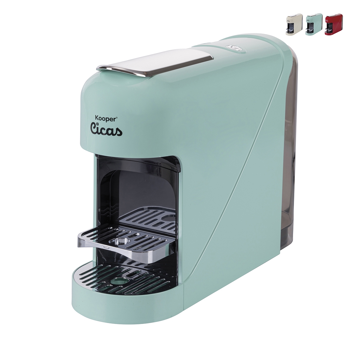 Espressomaskin för kapslar 20 bar 1400W Cicas Rabatter Espressomaskin för kapslar 20 bar 1400W Cicas Rabatter