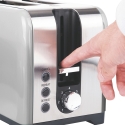 Vintage brödrost 2 skivor med timer och defrost-funktion Tepak 