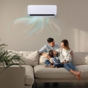 Luftkonditionering 9000 BTU inverter värmepump 4D-luftflöde Moon Försäljning