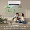 Luftkonditionering 18000 BTU inverter värmepump WiFi Aero Bestånd