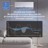 Luftkonditionering 18000 BTU inverter värmepump WiFi Aero Modell