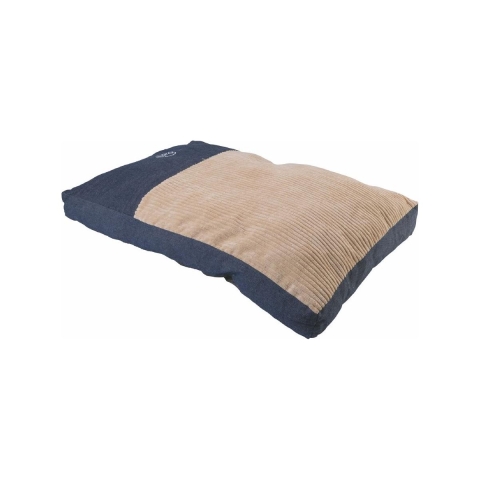 Avtagbar hundmatta 75x50cm i jeans och sammet Zimba Kampanj