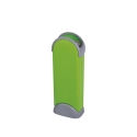 Autoputsande Lintborste med Dubbel Funktion Double Brush Rea