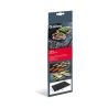 Set om 2 grillmattor 40x33 cm non-stick skyddande Fira Rea