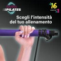 Multifunktionell pilates- och yogastång med elastiska band Tera Katalog