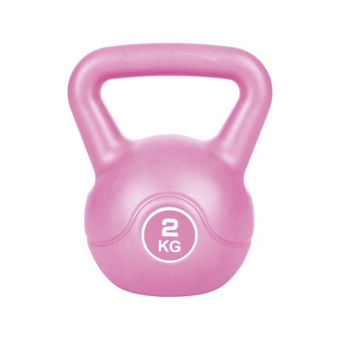 Kettlebell 2Kg med halkfritt grepp för fitnessövningar Tibor Kampanj