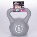 Kettlebell 4 kg för knäböj och muskelstyrketräning Durik Rabatter