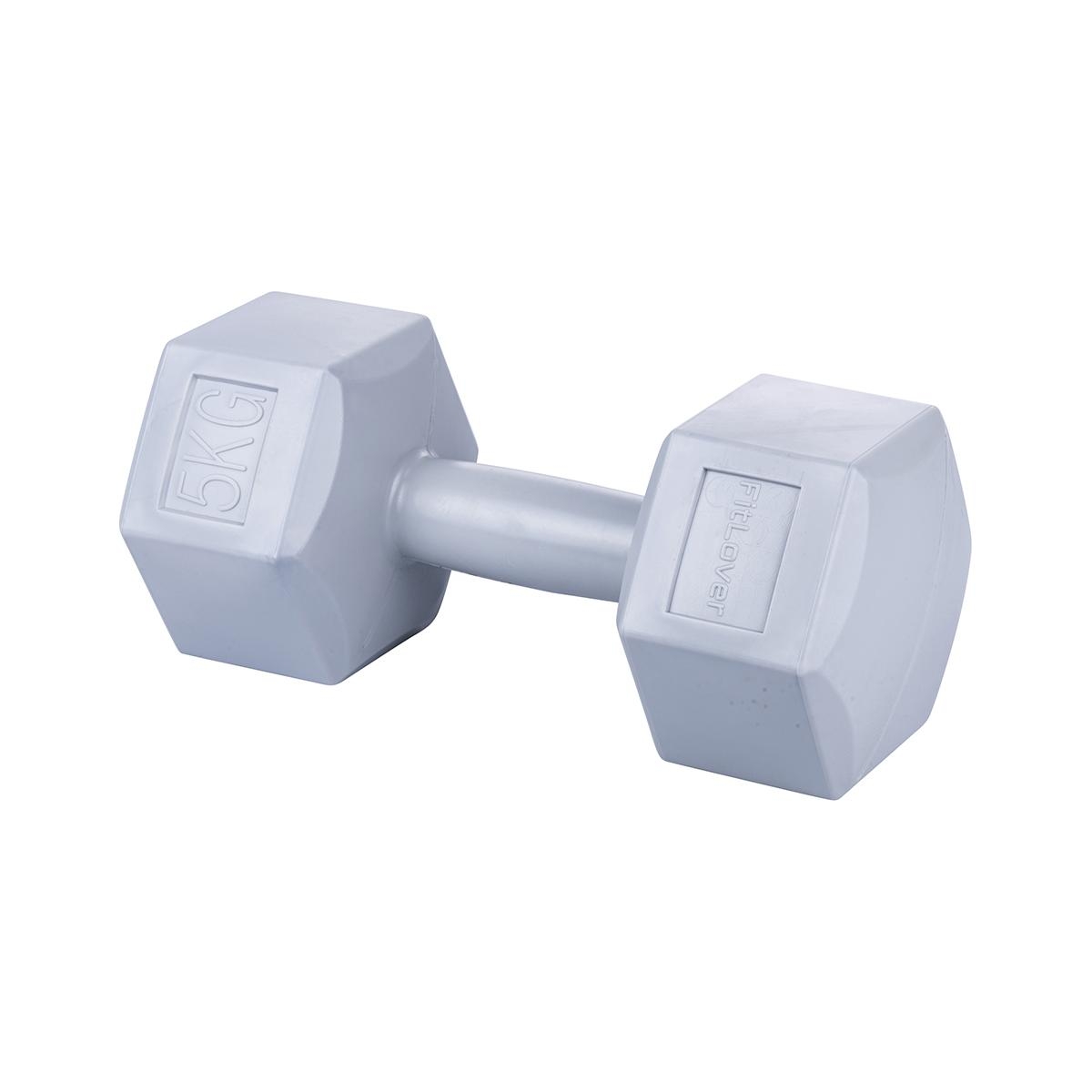 Esagonala hantlar 5 kg, anti-roll för gym Dynaro Kampanj Esagonala hantlar 5 kg, anti-roll för gym Dynaro Kampanj
