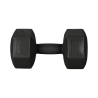 Hantel 6 kg med hexdesign och anti-rull Pumax Erbjudande