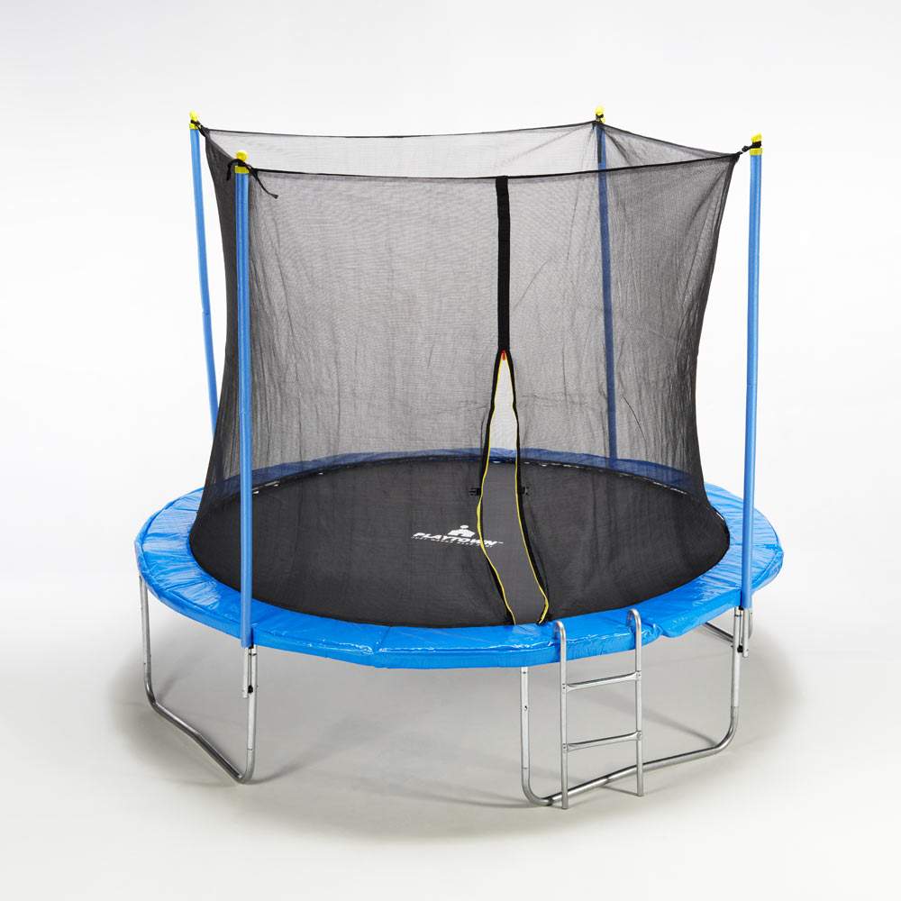 Studsmatta för trädgård 245cm Trampolin för vuxna och barn Kangaroo M