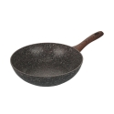 Kastrullset 7 delar non-stick träeffekt handtag Dakota Rea