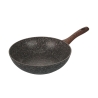 Kastrullset 7 delar non-stick träeffekt handtag Dakota Rea