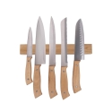 Magnetisk knivhållare i akaciaträ 30x5x2,2 cm Barnik Försäljning