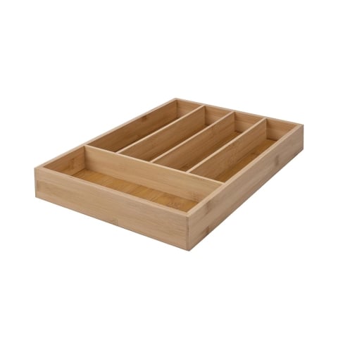 Besticklåda i trä med 5 fack 35,5x25,5x5cm Kavira Kampanj