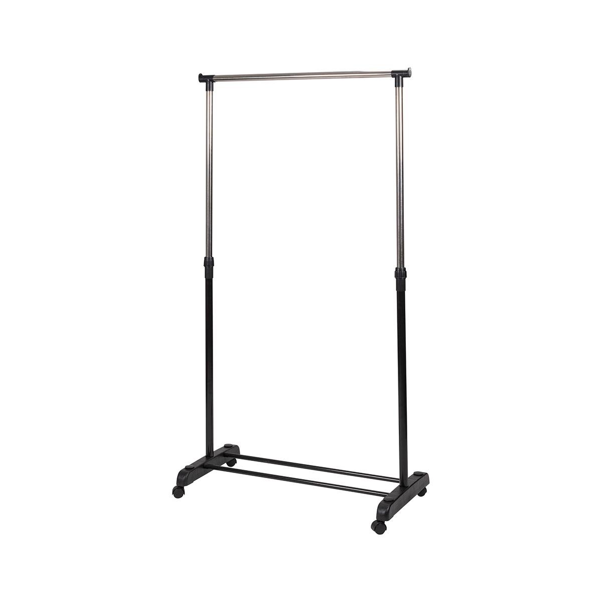 Metallklädhängare med hjul, 2 skoryggar 88x42,5cm Zulea Kampanj Metallklädhängare med hjul, 2 skoryggar 88x42,5cm Zulea Kampanj