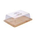 Ostbricka i trä med lock 24,2x18,8x7,5 cm Savia Kampanj