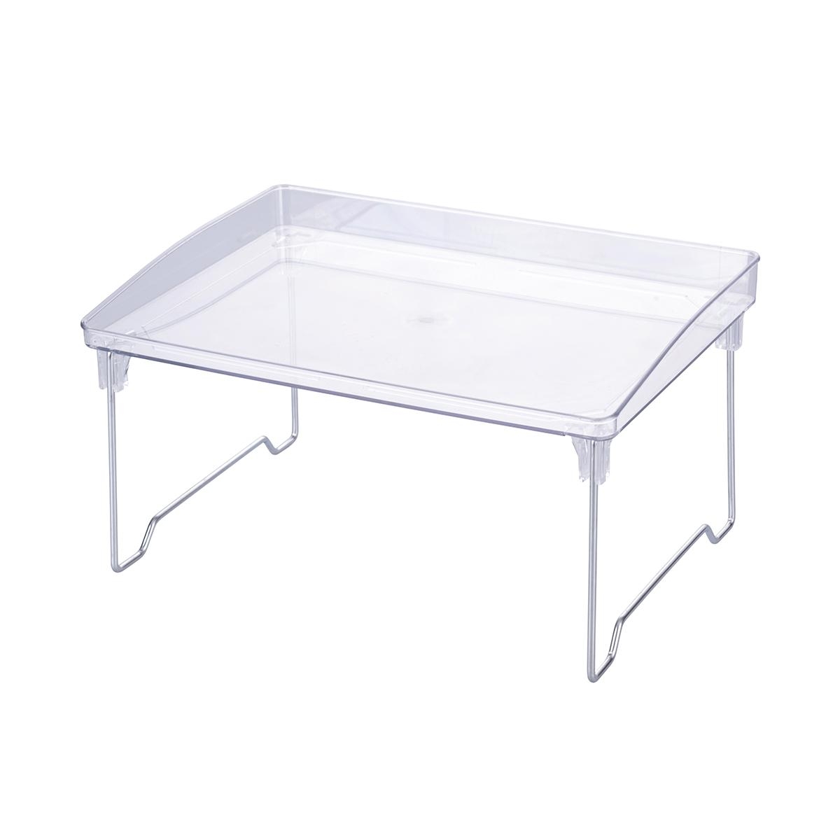 Transparent vikbar hylla 29,5x21x16 cm Lumora Kampanj