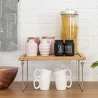 Fällbar köksorganisator i trä 32x28x15,5 cm Seluna Katalog