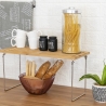 Fällbar köksorganisatör i trä 47x18,5x22cm Kurnek Katalog