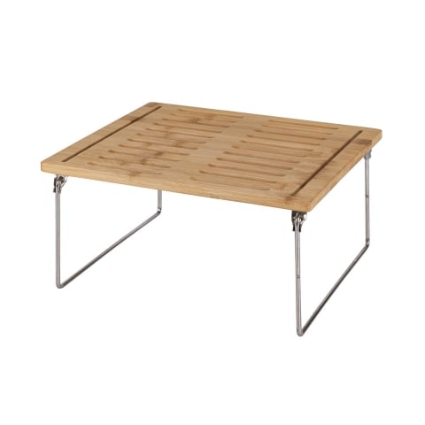 Fällbar köksorganisator i trä 32x28x15,5 cm Seluna Kampanj