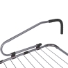 Balkong- och inomhustorkställning med 2 krokar och 8 linor 106x55 cm Felora Katalog