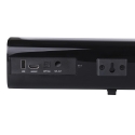 Soundbar till TV 80W med LED-display fjärrkontroll 45Hz - 20kHz Lunja Egenskaper