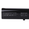 Soundbar till TV 80W med LED-display fjärrkontroll 45Hz - 20kHz Lunja Egenskaper