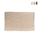 Modern badrumsmatta 50x80 cm med popcorneffekt Vanta Rea