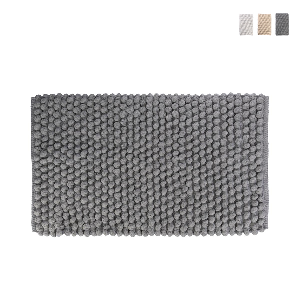 Modern badrumsmatta 50x80 cm med popcorneffekt Vanta