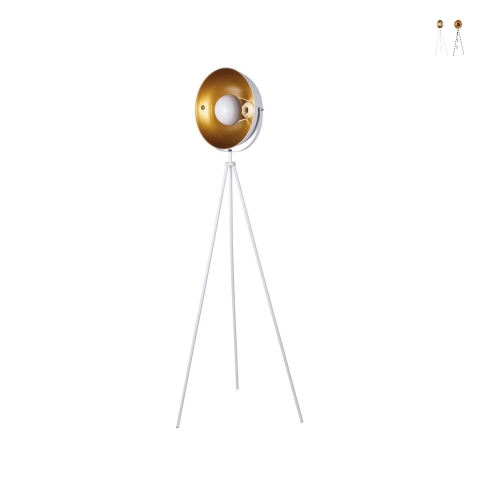 Justerbar treben golvlampa i metall Industry Kampanj