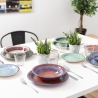 Set med 16/24 blanka bestick i rostfritt stål, Silver, Engelska stil Rea