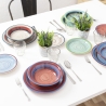 Set med 16/24 blanka bestick i rostfritt stål, Silver, Engelska stil Bestånd