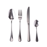 Set med 16/24 blanka bestick i rostfritt stål, Silver, Engelska stil Kampanj