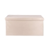 Förvaringsbänk i sammetseffekt 76x37,5x38cm Makino Kostnad