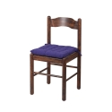 Set med 5 stolsdynor för kök 40x40 cm med knytband Lomake 