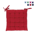 Set med 5 stolsdynor för kök 40x40 cm med knytband Lomake Kampanj