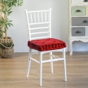 Set med 4 stolsdynor för kök 40x40x8 cm och golv Norka Erbjudande