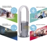Wifi-ansluten luftrenare, justerbar multifunktion med Hepa-filter Respiro365 Katalog