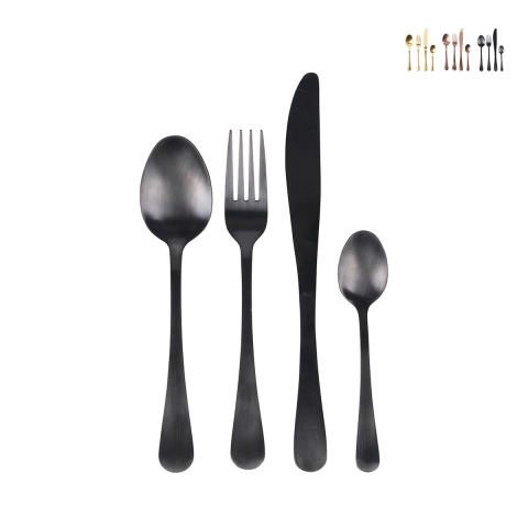 Set med 24 bestick i rostfritt stål 18/0 med satinfinish 5th Avenue Kampanj