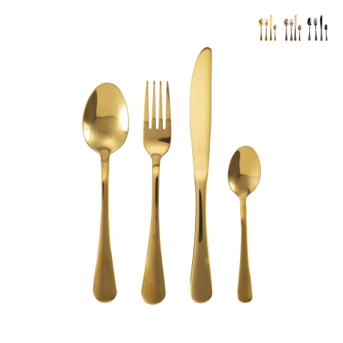 Set med 24 bestick i rostfritt stål 18/0, blank finish 5th Avenue Kampanj