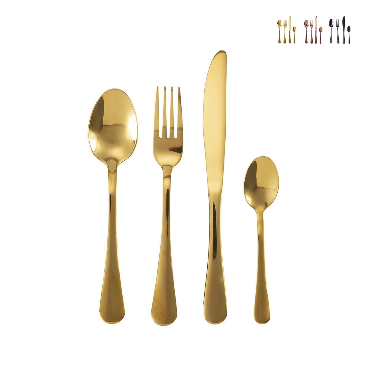 Set med 24 bestick i rostfritt stål 18/0, blank finish 5th Avenue Kampanj Set med 24 bestick i rostfritt stål 18/0, blank finish 5th Avenue Kampanj