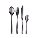 Set med 24 bestick i rostfritt stål 18/0 med blank finish Manhattan Val