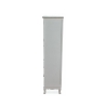 Skänk med vitrindel shabby chic 2 glasdörrar 5 lådor Valencia Rea